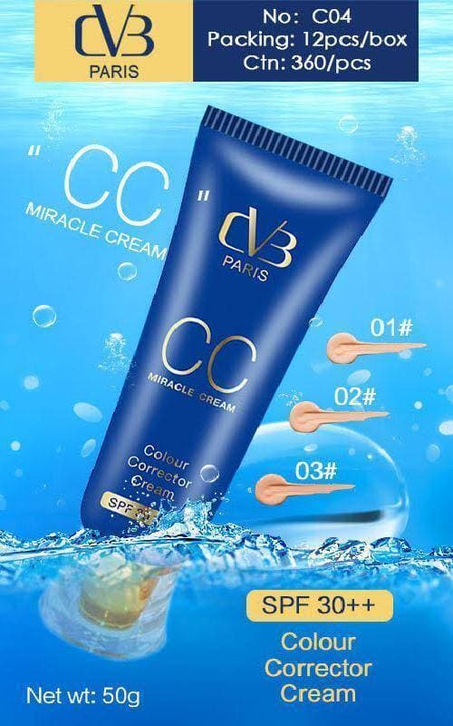 New CC Miracle Cream Color Correction SPF30++ 50g