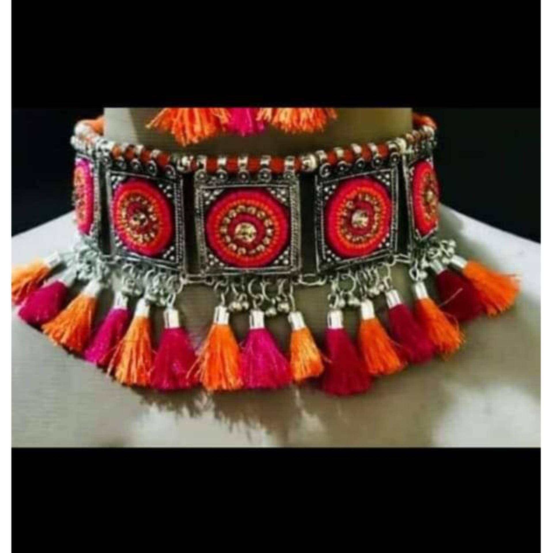 Multicolor Choker Necklace for Women