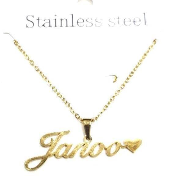 Custom Made Necklace For His & Her Janoo