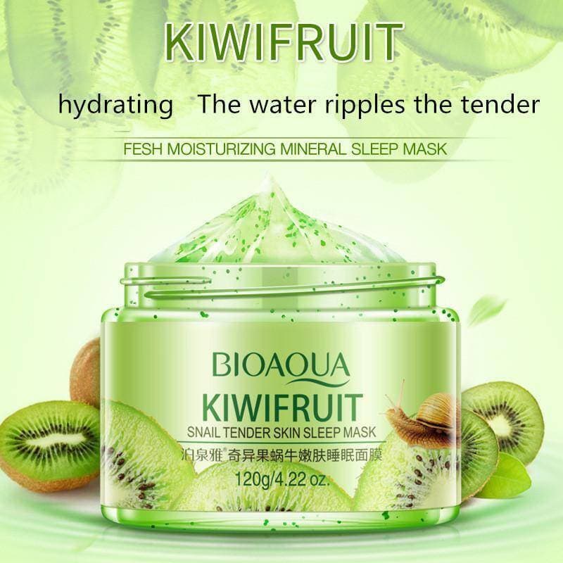 BIOAQUA Sleeping Face Sheet Mask Cream Fruit Kiwi