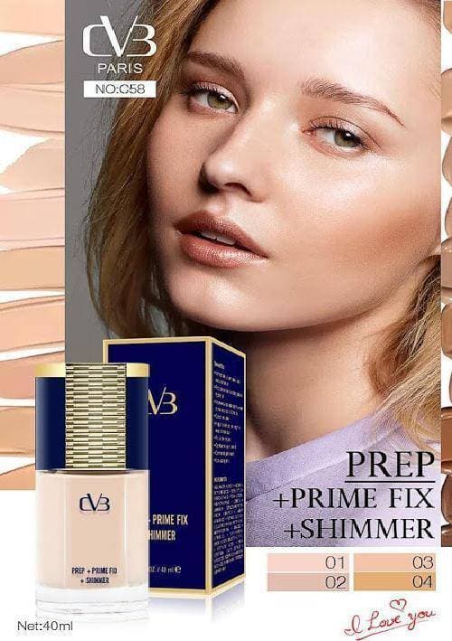 1 Piece Of Preparation + Primer Fix + Shimmer 40ml