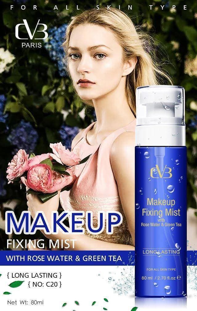 Makeup Fixing & Finishing Mist With Rose Water & Green Tea 80ml
