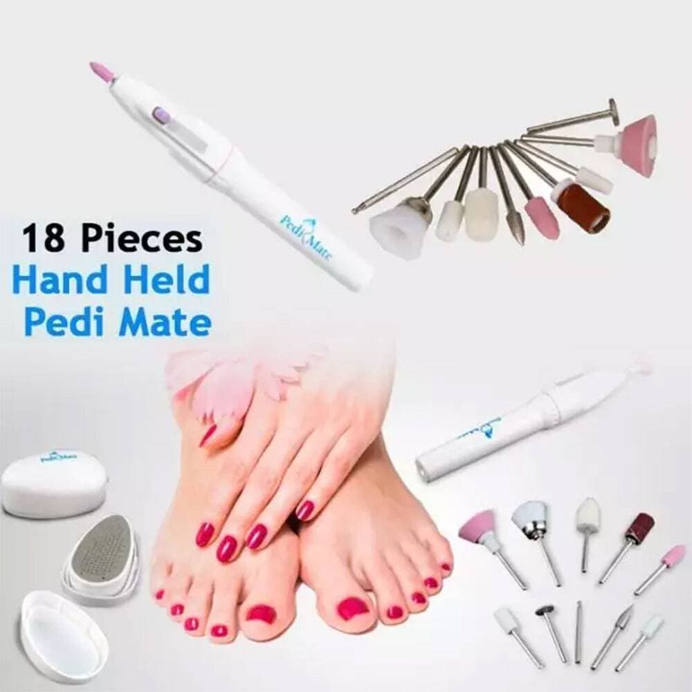 Pedi Mate 18 pcs Handheld Pedicure / Manicure Set