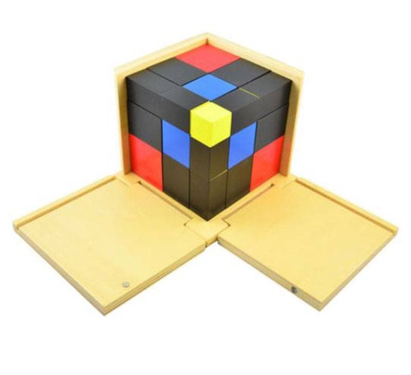 Montessori Trinomial Cube (Premium Quality)
