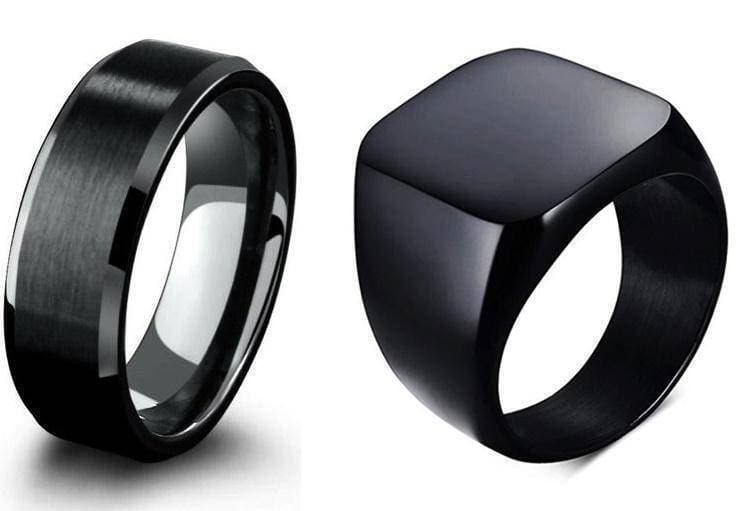 Men Rings - Pack of 2