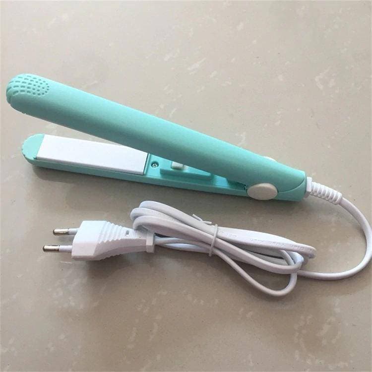 Electronic Fast Hair Straightener Portable Mini Hair Flat Iron