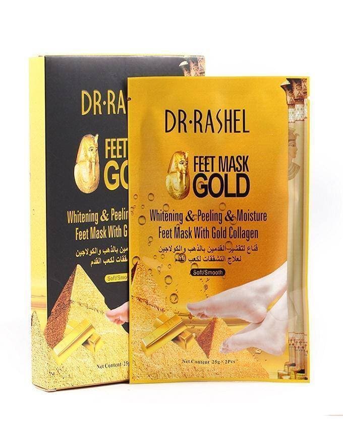 Whitening Moisture Feet Mask With Gold Collagen