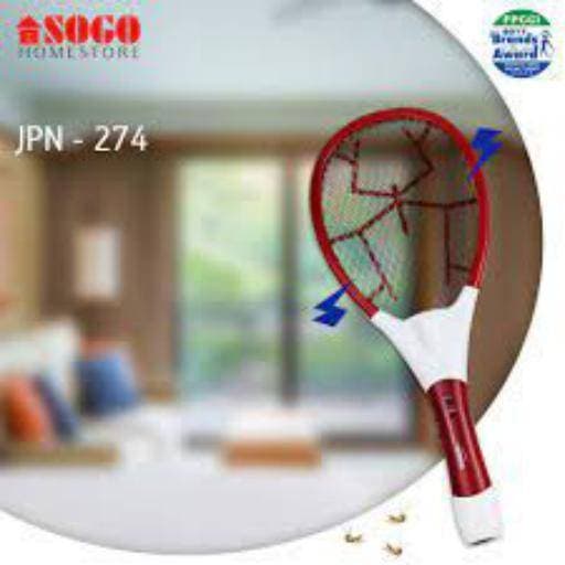 Electric Insect & Mosquito Racket Rechargeable With Torch Light