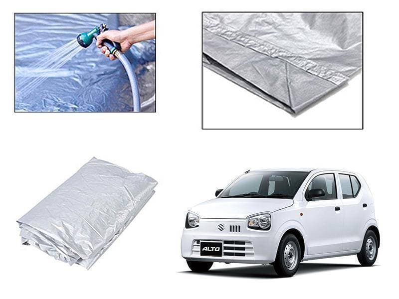 Car Top Cover For Wagon R - Double Stitched