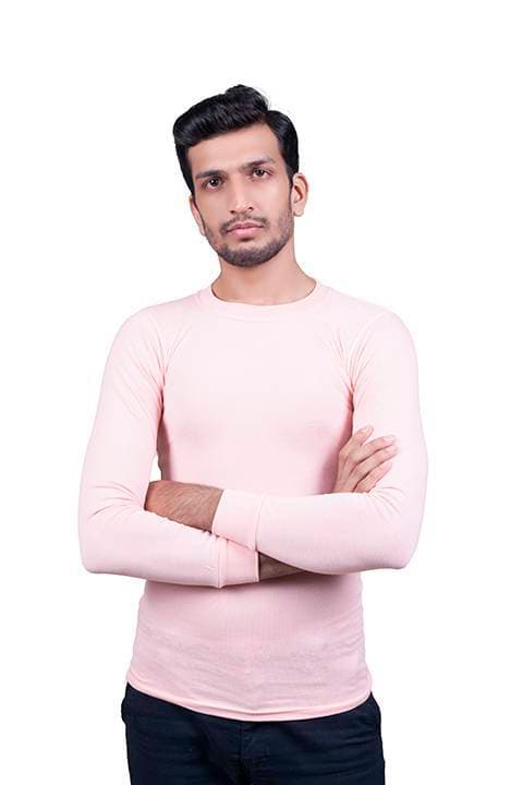 Winter Inner Wear Shirt For Adults - Pink