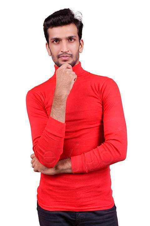 Winter High Neck For Adults - Red