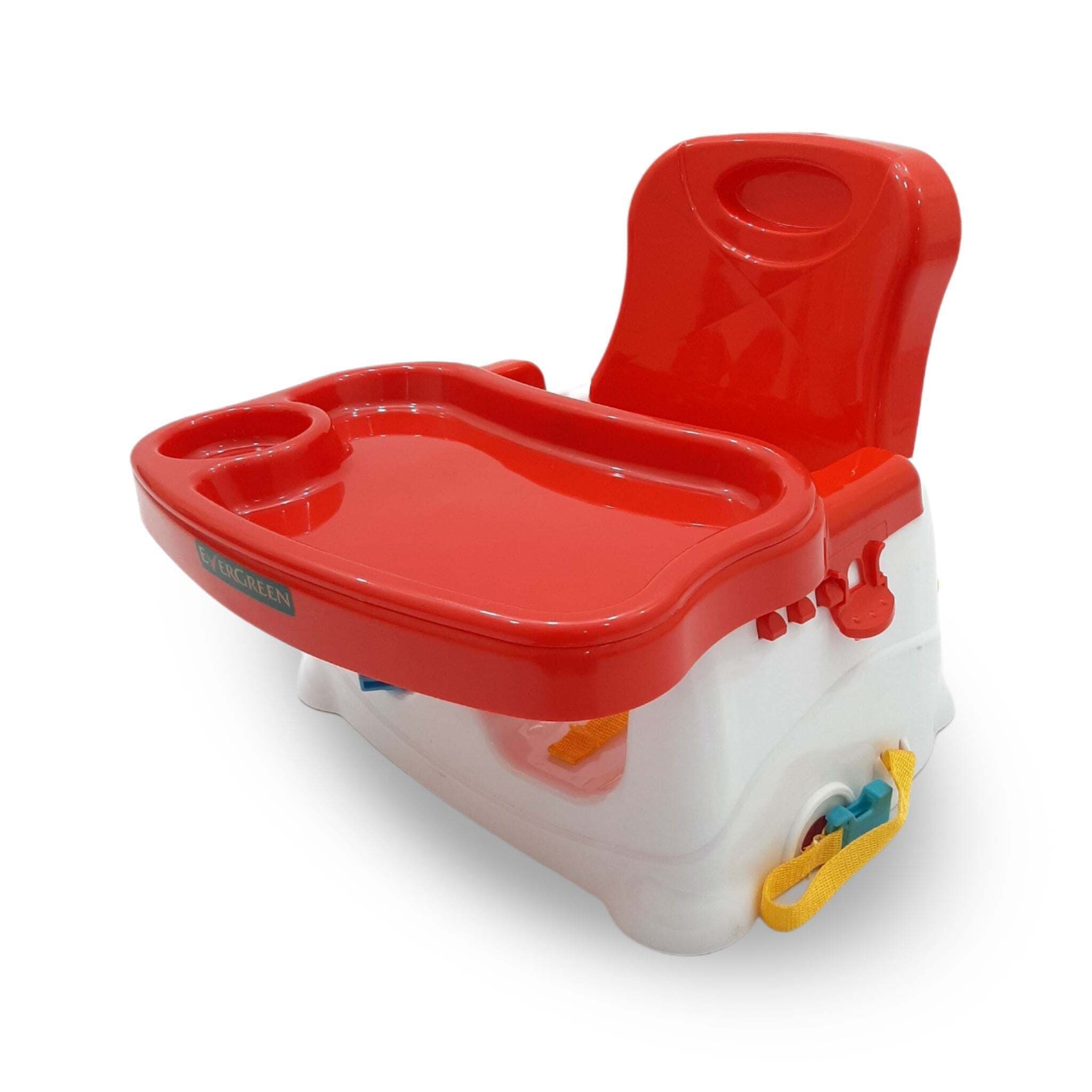 Baby Portable Space Saver High Chair Toddler Seat  - Red