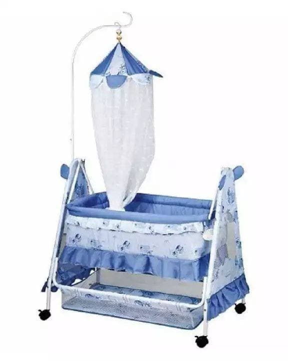 Cradle For Kids Or New Born Baby - Sky Blue