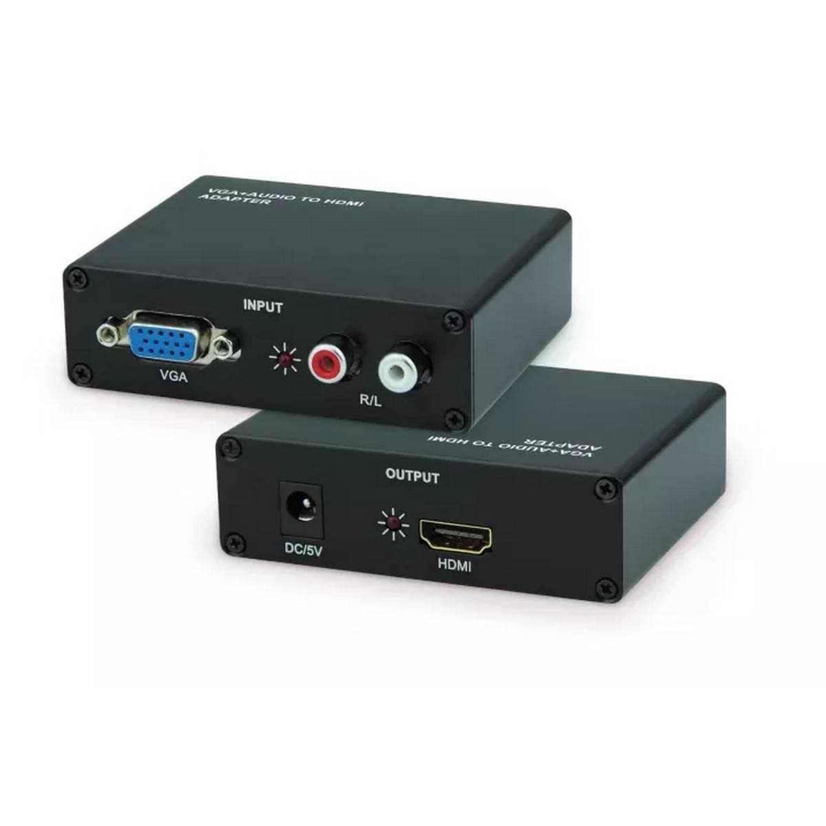 Vga To Hdmi Box Vga Converter - Black