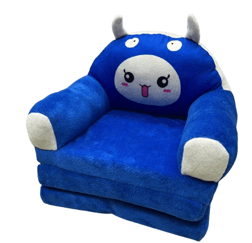 Multi-Function Folding Kids Sofa - Blue