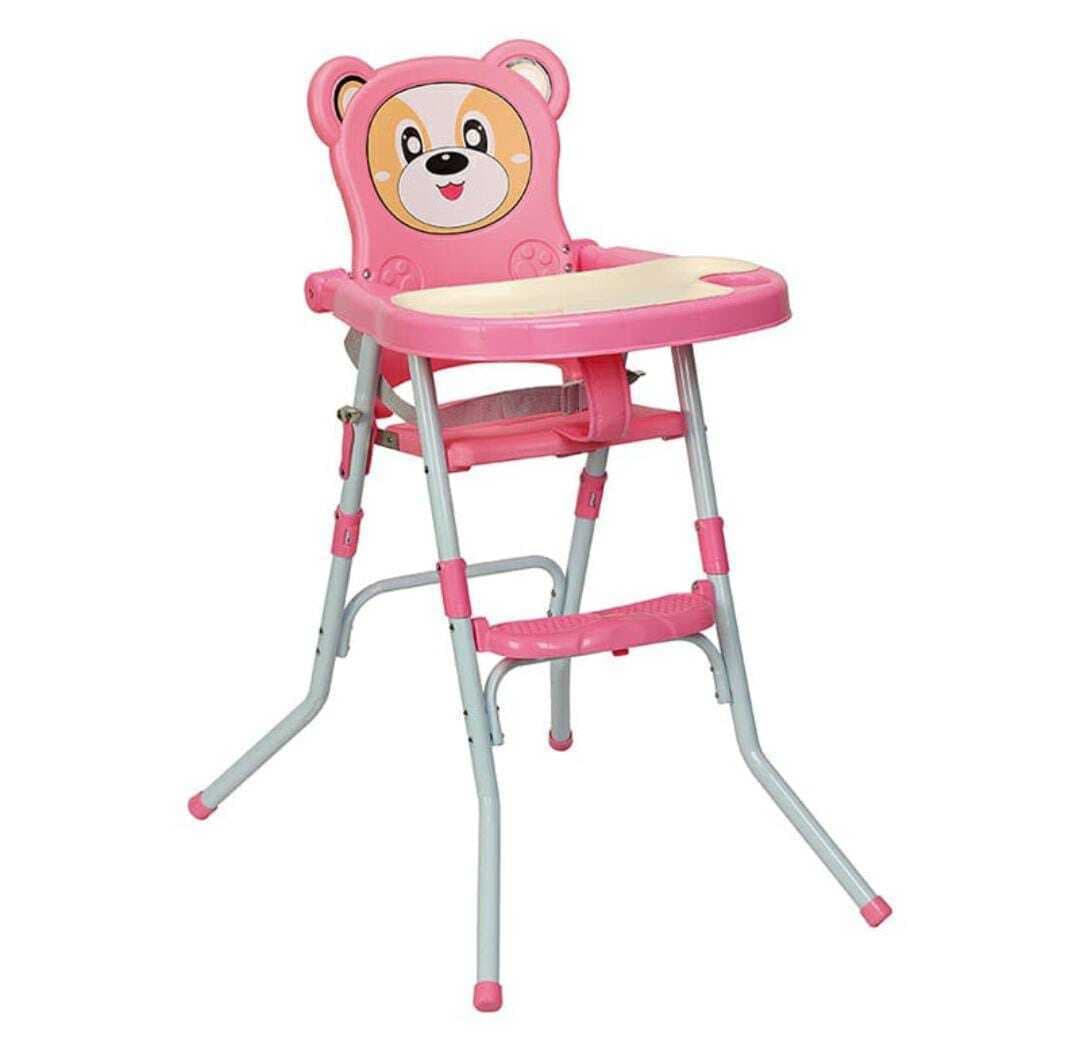 Baby Portable High Chair - Pink