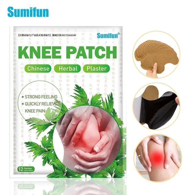 Knee Pain Plaster Sticker Wormwood Extract - Pack of 1 Bag