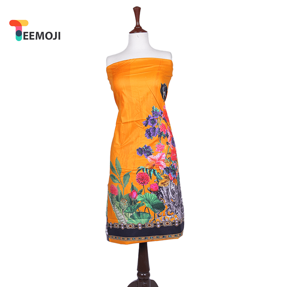 Teemoji 1 Piece Lawn Unstitched Kurti- LW-08