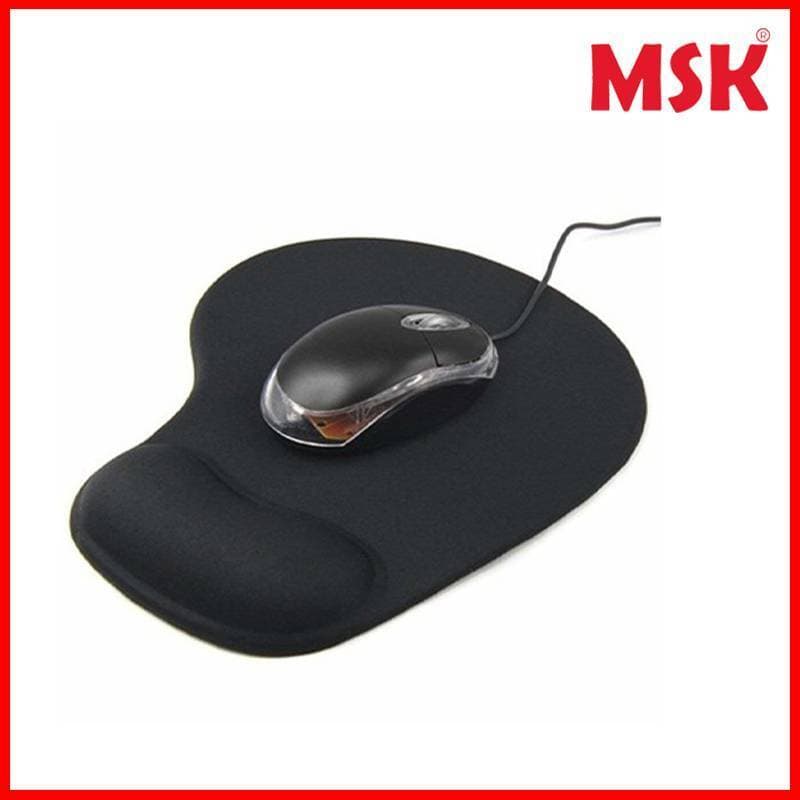 Mouse Pad With Wrist Support Soft Mouse Pad