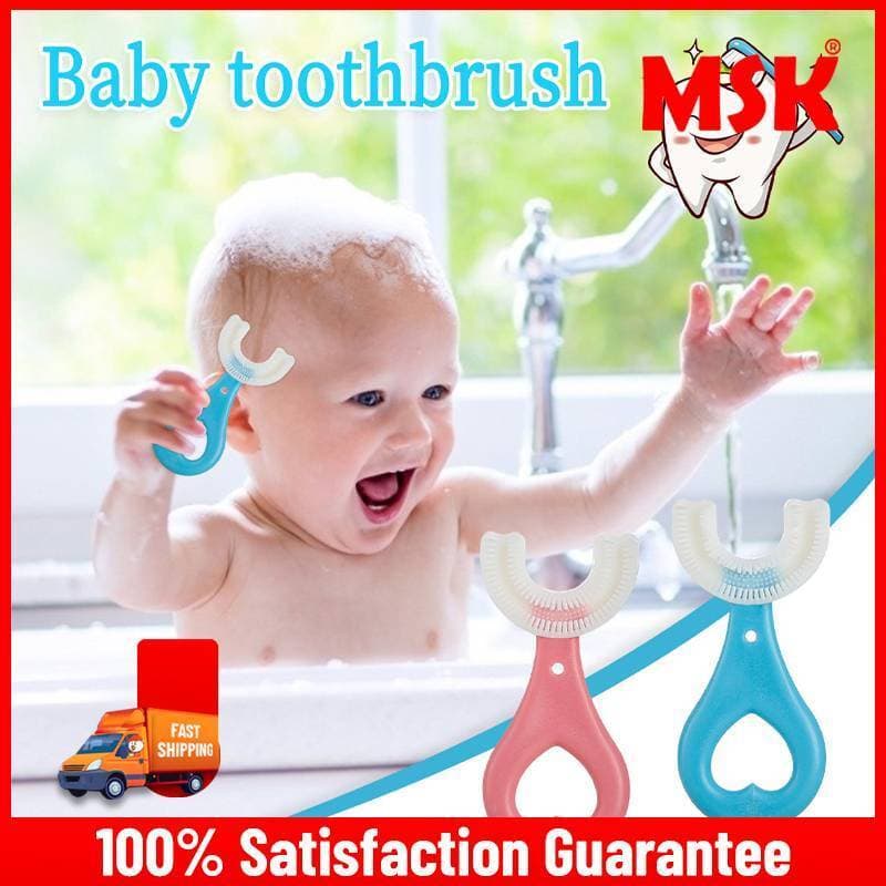 Baby U Shape Toothbrush For Kids