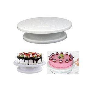 360° Revolving Cake  Decorating Turntable - Anti-skid Round Cake Stand