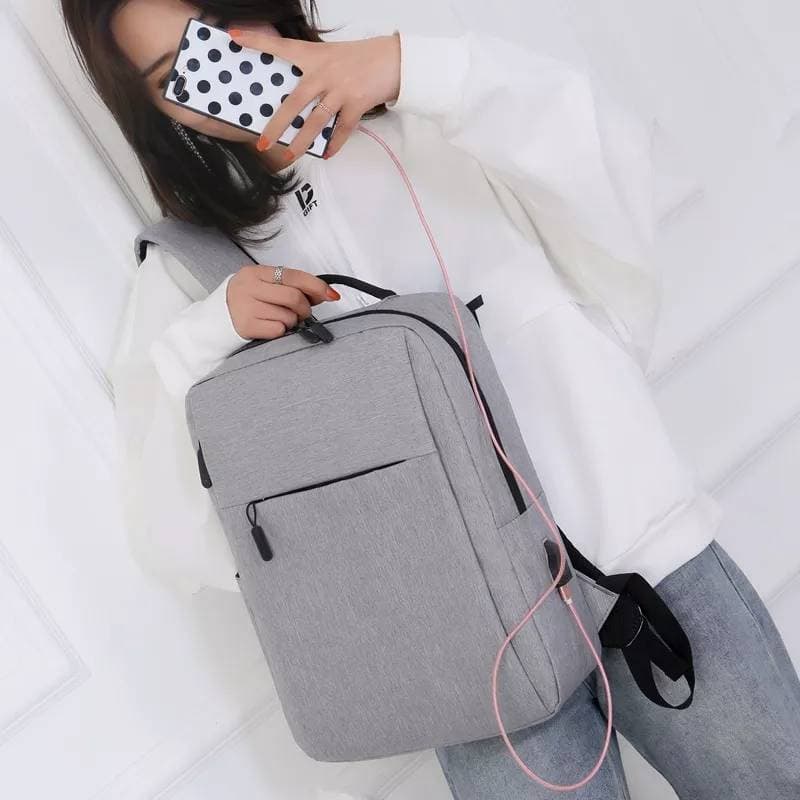Outdoor Travel Backpack For Boys' & Girls - Grey