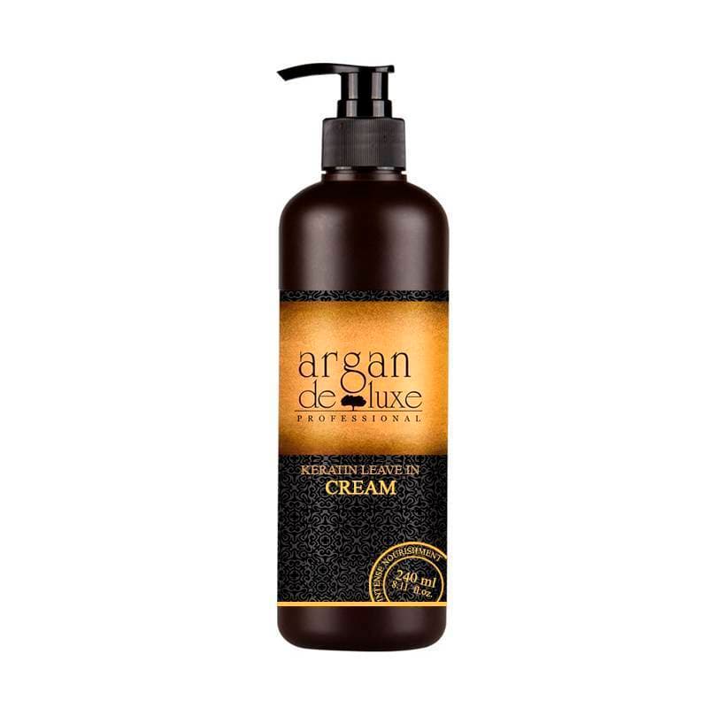 Argan Deluxe Professional Keratin Leave In Hair Treatment Cream 240Ml