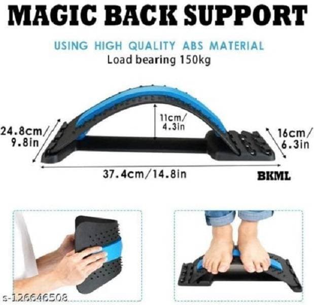 Magic Back Stretcher - Lower Lumbar Massage Support