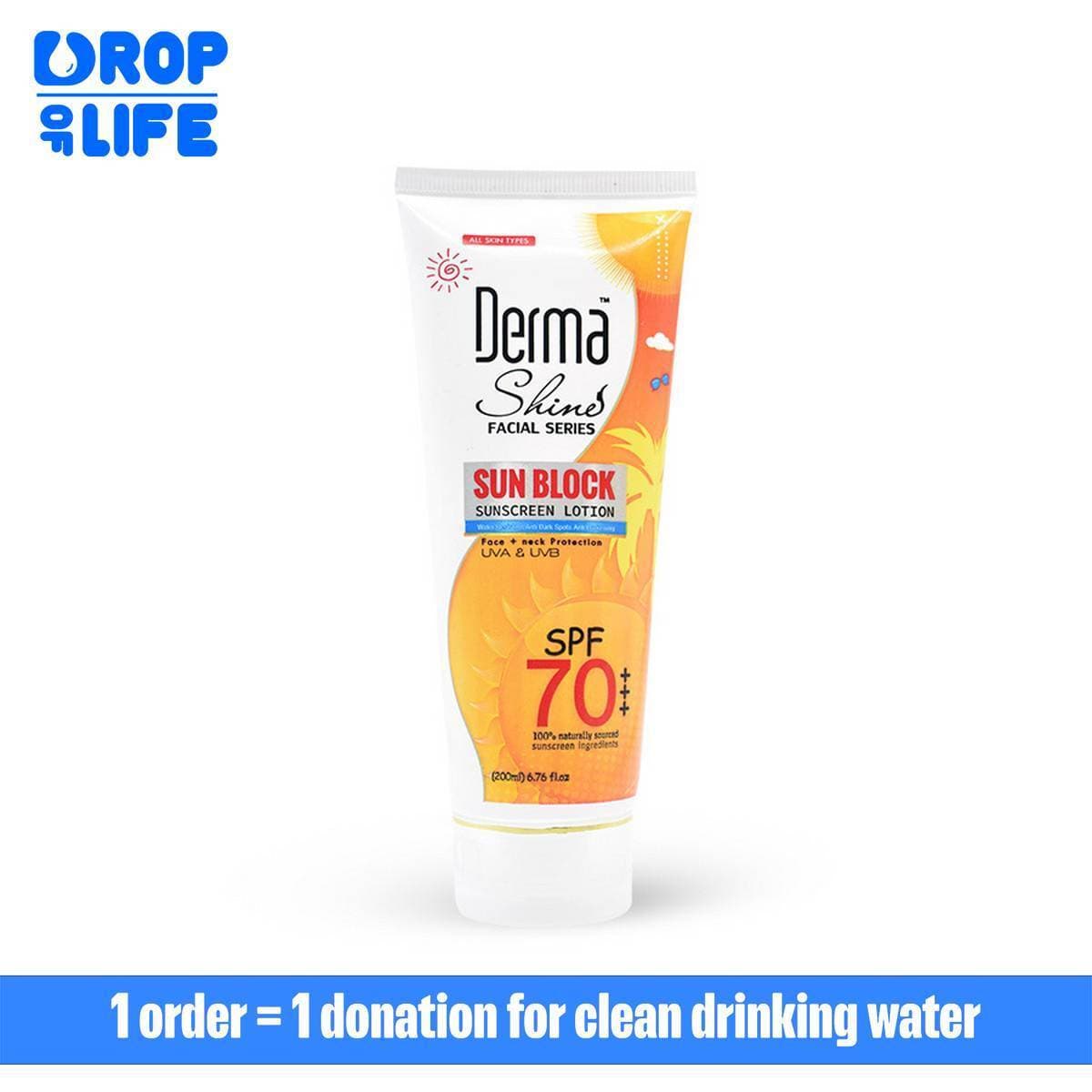 Shine Sunblock Spf-70 ( 200 Ml )