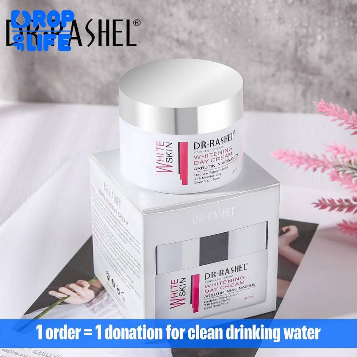 White Skin Fade Spots Day Cream 50G - Drl1436