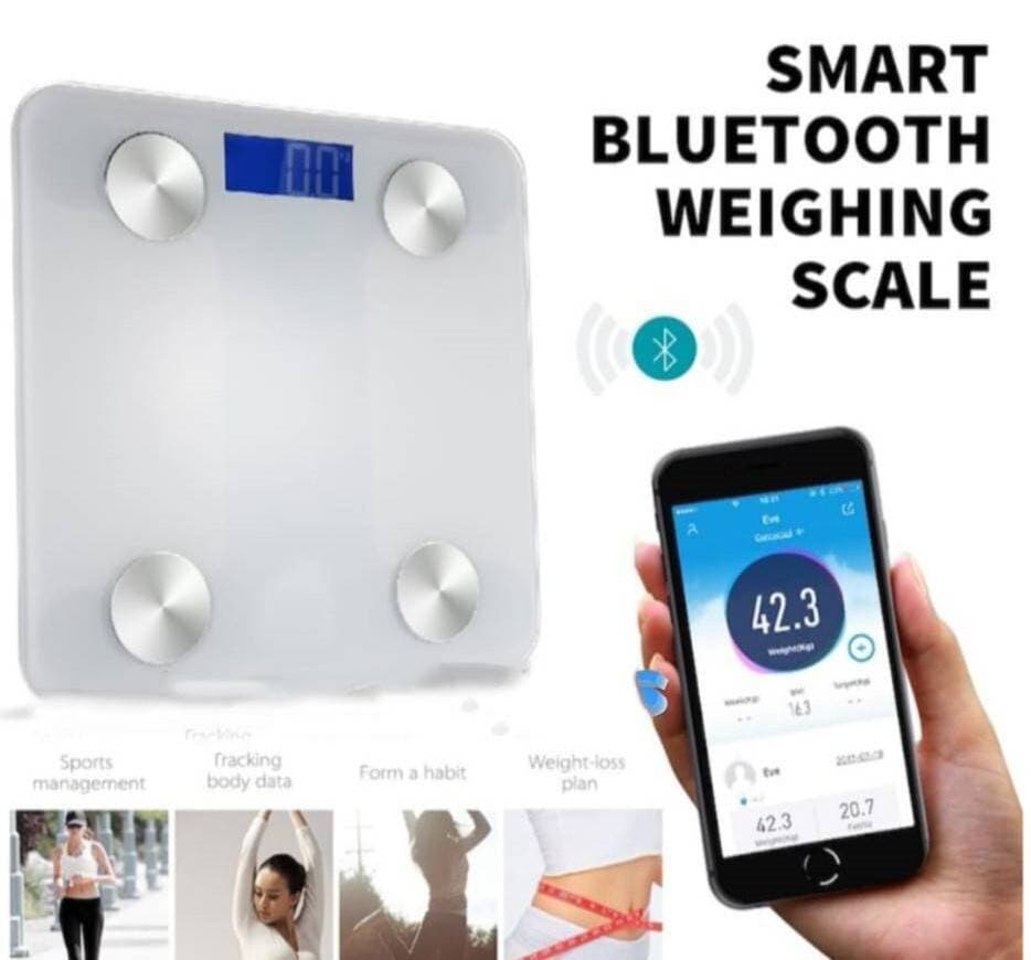 Electron Digital Scale Lcd Display Smart Bluetooth Bmi Weight Composition Analyzer