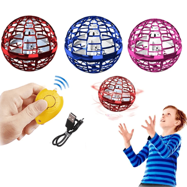Gyrosphere Flying Ball Spinner Toy For Kids