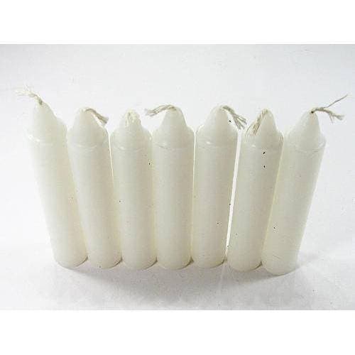 White Candles- 6 Inch