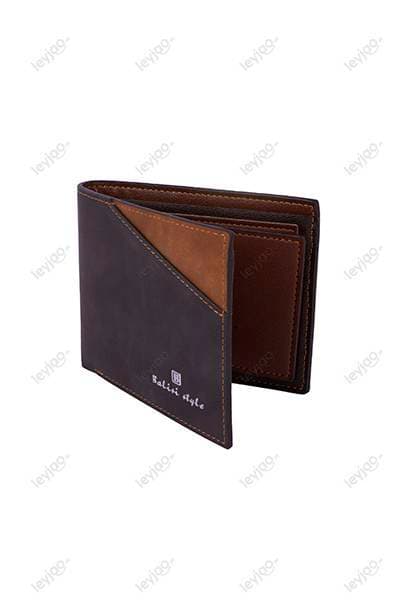 Balisi Leather Wallet For Men - Black