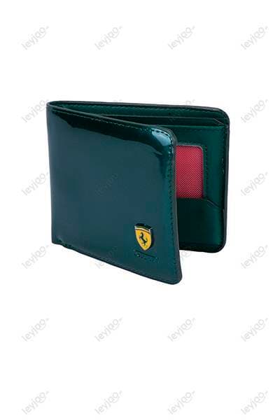 Ferrari Mens Wallet - Green
