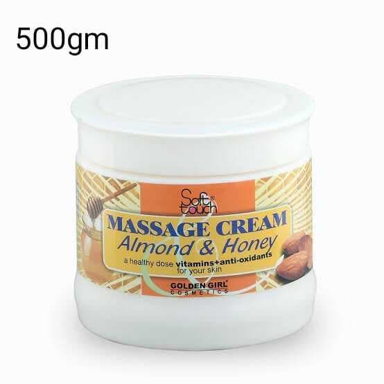 Golden Girl Massage Cream Almond & Honey - 500gm