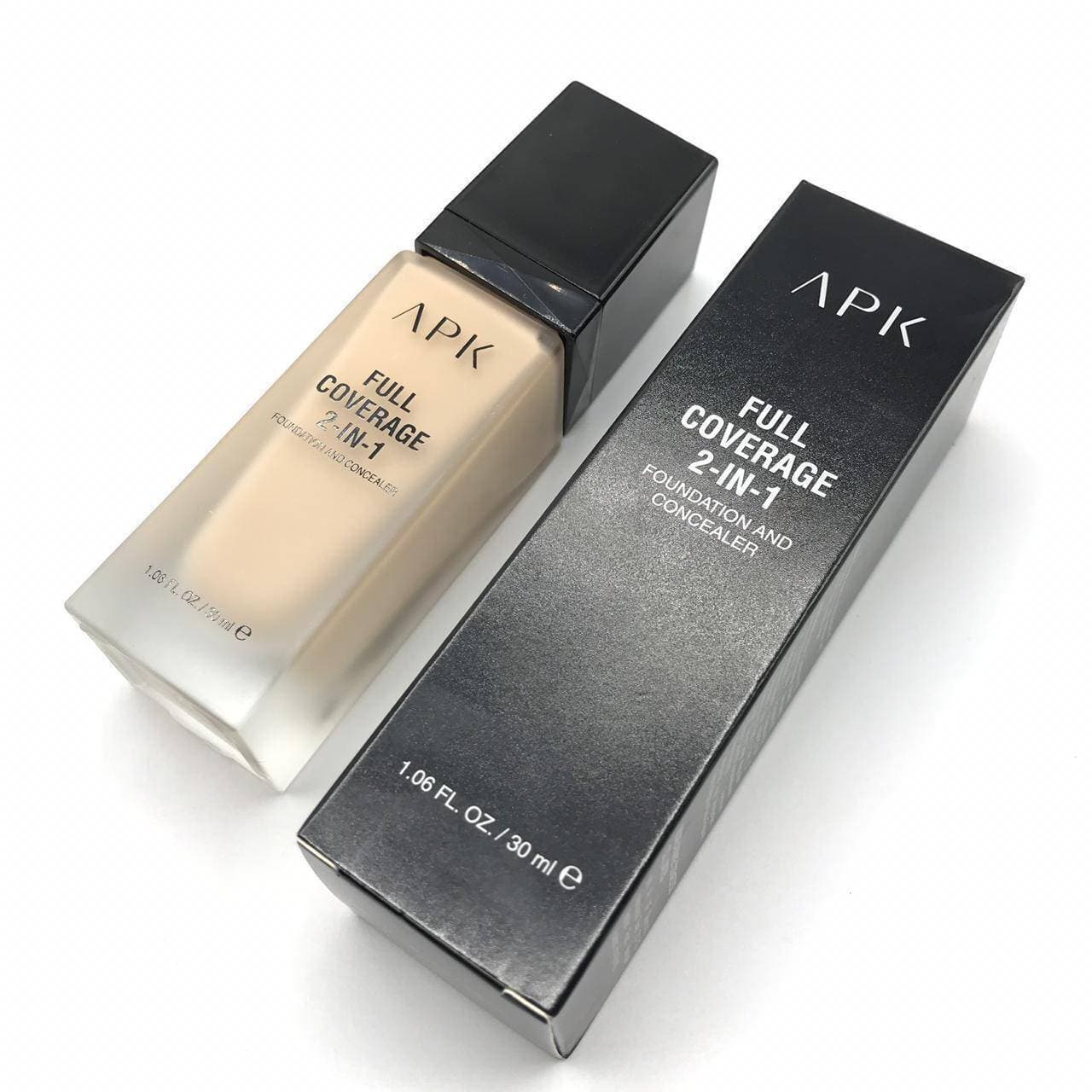 APK Full Coverage 2 in 1 - Concealer and  Foundation