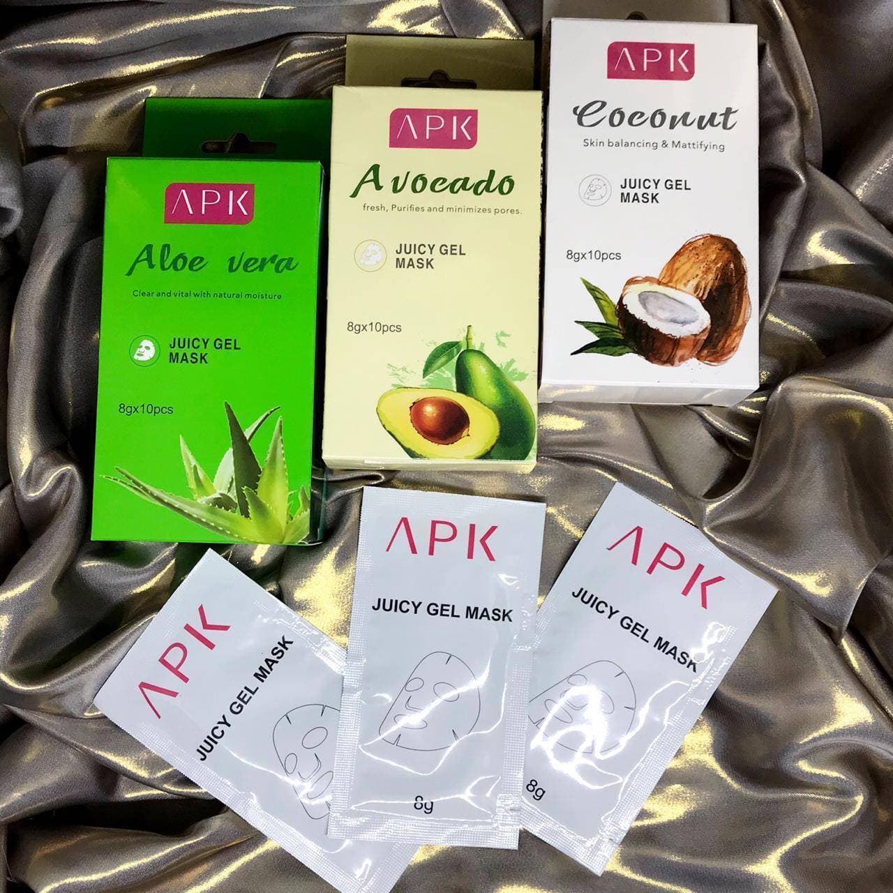 APK Juicy Gel Mask - Pack Of 10