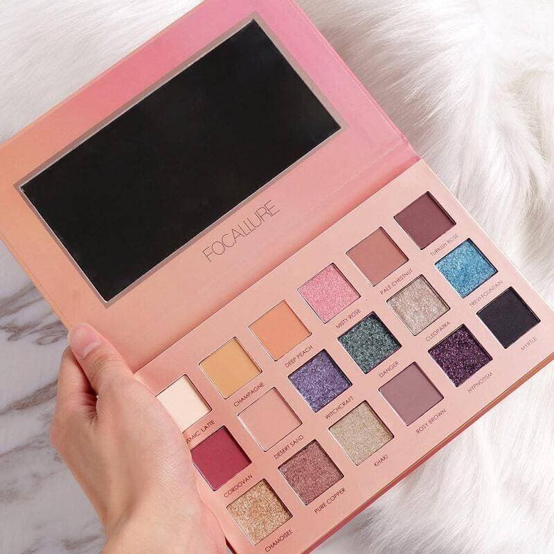 Focallure Sweet As Honey Eyeshadow Palette - 18 Shades