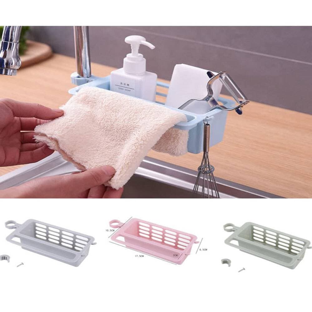 Kitchen Sink Caddy Holder Hanging Storage Rack