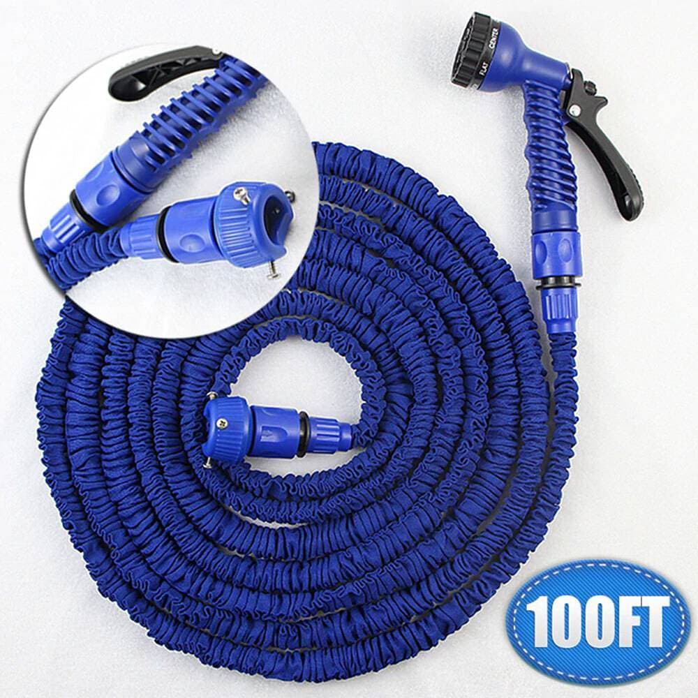 Magic Hose Water Pipe For Garden & Car Wash 100ft - Blue