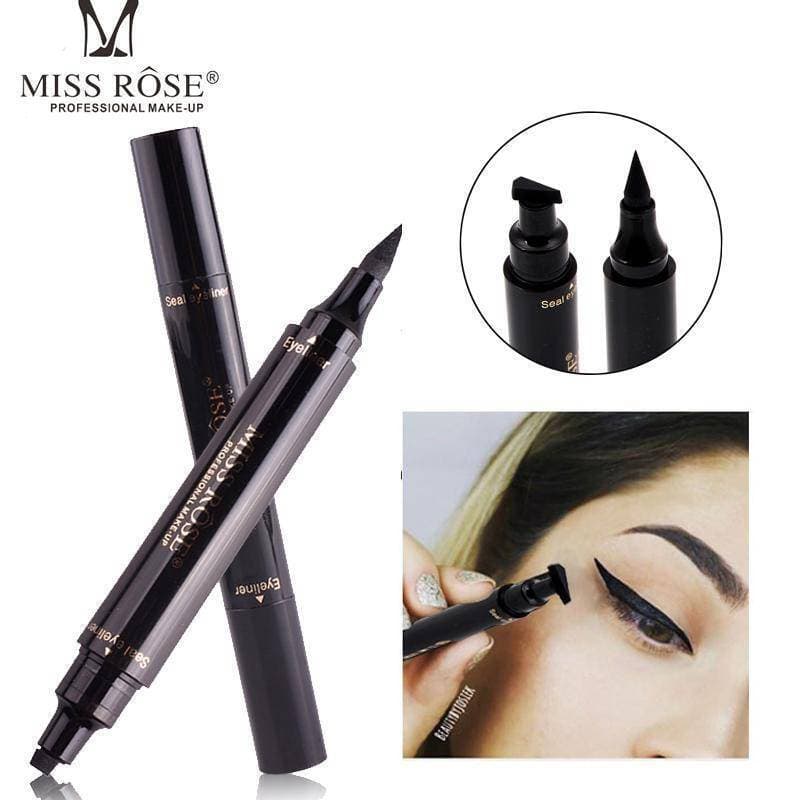 Miss Rose Eye Liner Marker With Wings Stamp