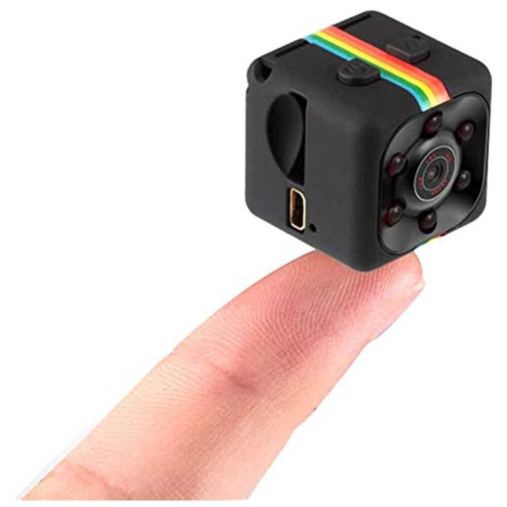 SQ11 Mini Night Vision Sports Camera 1080P - Black