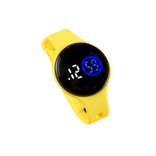 Digital Smart Round Shape Sports Watch - 1 Piece