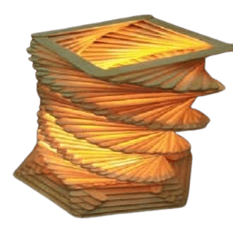 Ice Cream Stick Lamp Decoration Peace