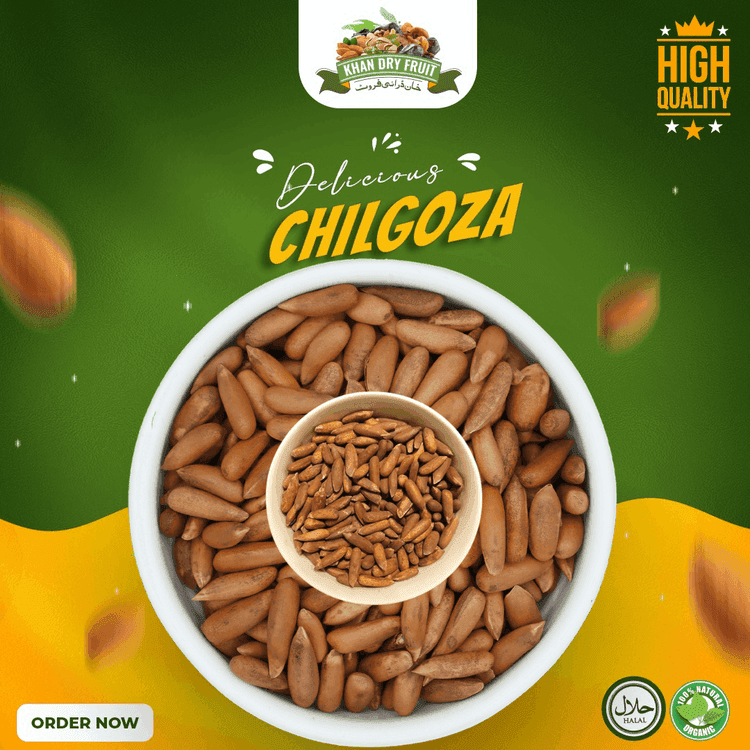 Chilgoza Great Price 250 GM - Great Value Chilgoza Pine Gold Color