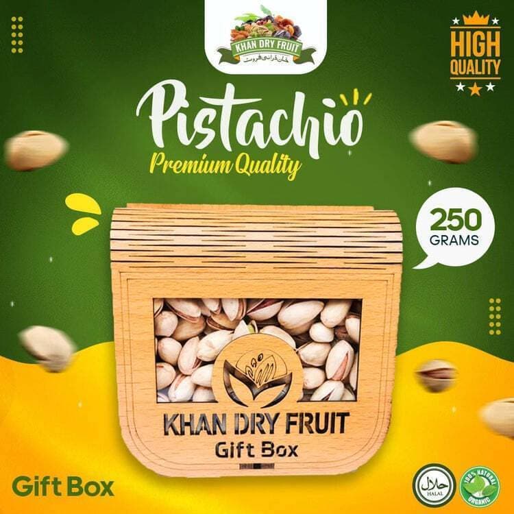 Pistachio, Pista, Salted [ 250gm Packs ] Gift Box Baskets