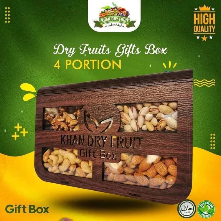 Dry Fruits Basket Gifts Box Packing [pistachio ] [almonds ] [Walnuts ] [Kaju ] - 1kg