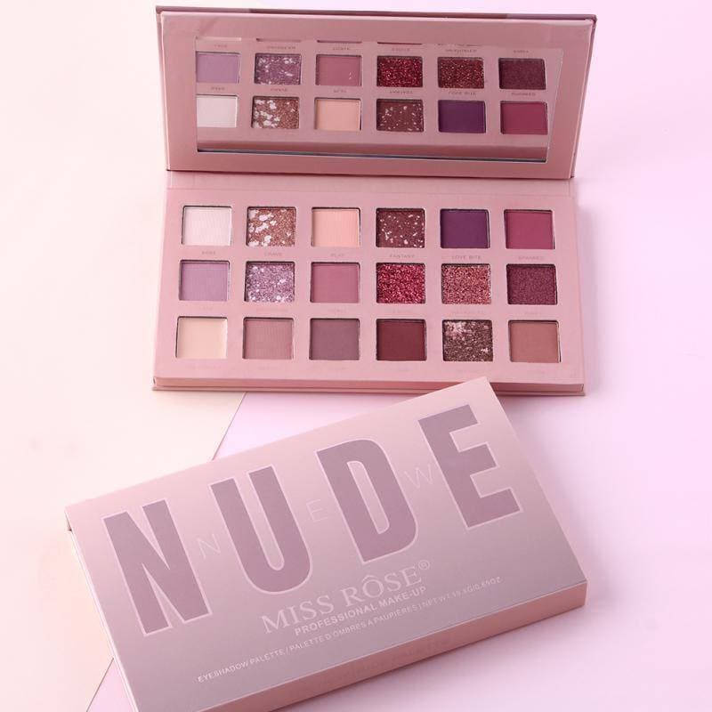 Miss Rose - 18 Colors Nude Eyeshadow Palette