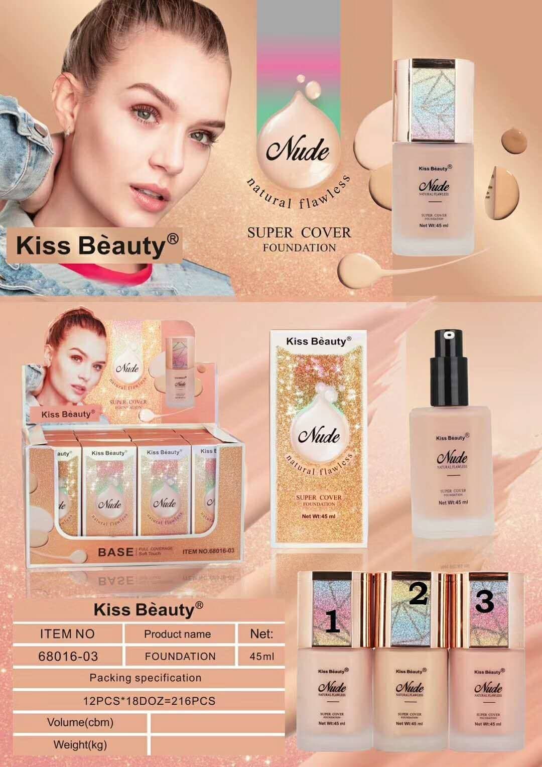 Nude Super Cover Foundation 45ml